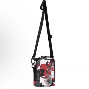 Supreme red camouflage crossbody